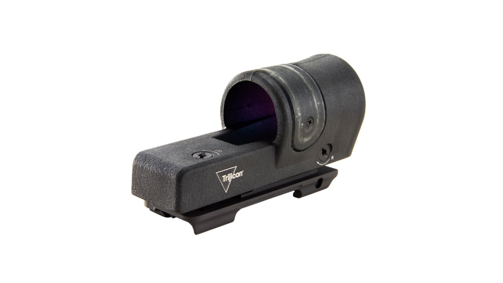 Open Box, Dealer DMO Trijicon 42mm Reflex Amber 4.5 MOA Dot Reticle with A.R.M.S. #15 Throw Lever Flattop Mount RX34-23
