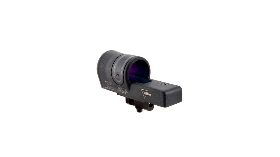 Trijicon 42mm Reflex Amber 4.5 MOA Dot Reticle Sight, Black w/ M16/AR15 Top Handle Mount