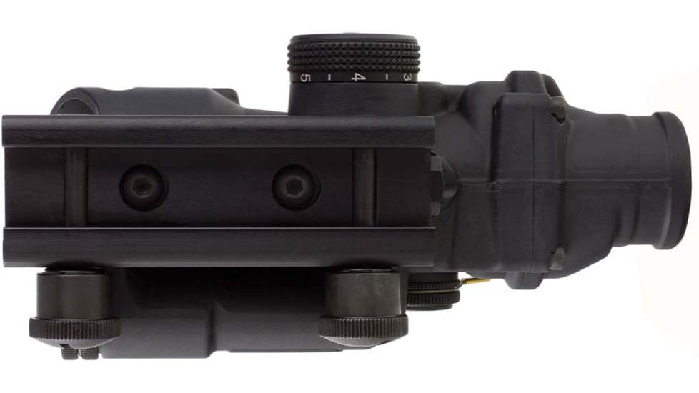 Trijicon 4x32 ACOG Rifle Scope, LED Red Crosshair .223 Reticle w/ Colt Knob Thumbscrew Mount &amp; Adjustable LED 3.25 MOA Red Dot RMR Type 2, Black, 100564