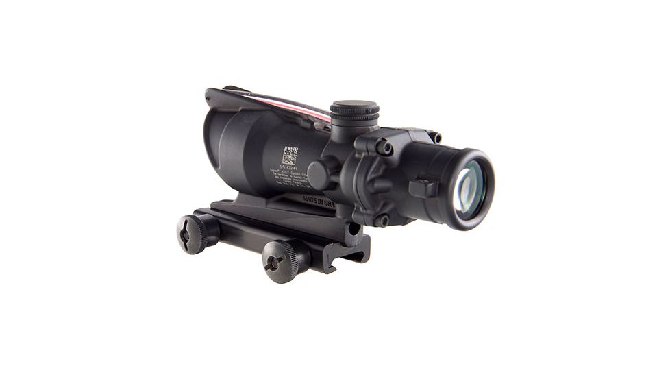 Trijicon 4x32 BAC ACOG Rifle Scope,Dual Illuminated Green Crosshair 300BLK Reticle w/TA51 Mount 100413