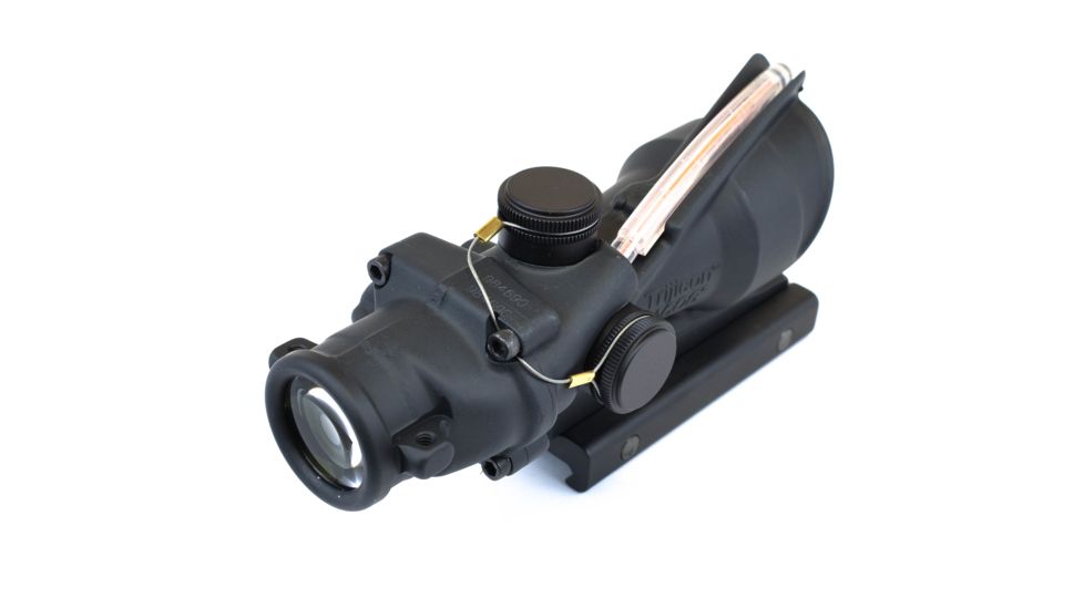 Trijicon 4x32 BAC ACOG Rifle Scope,Dual Illuminated Red Crosshair 300BLK Reticle w/TA51 Mount 100411