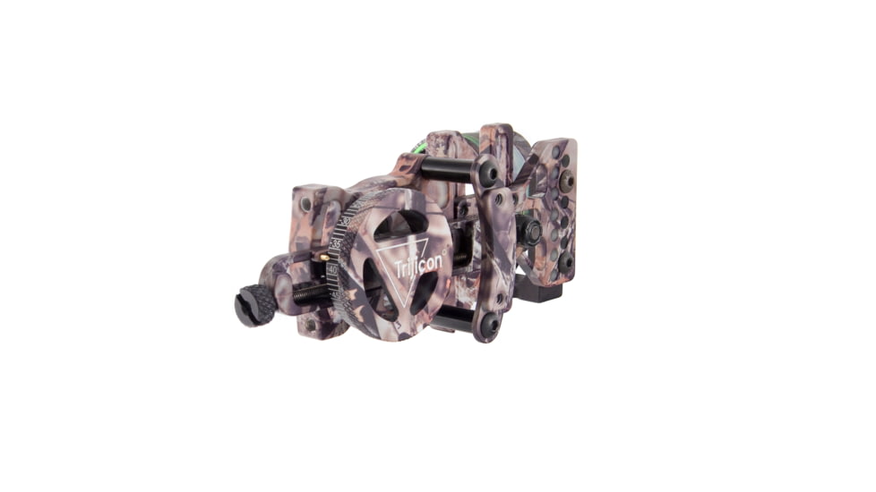 Trijicon AccuPin Bow Sight - Green w/Dovetail Base &amp; AccuDial Mount, Right Hand, Lost BW50G-LS