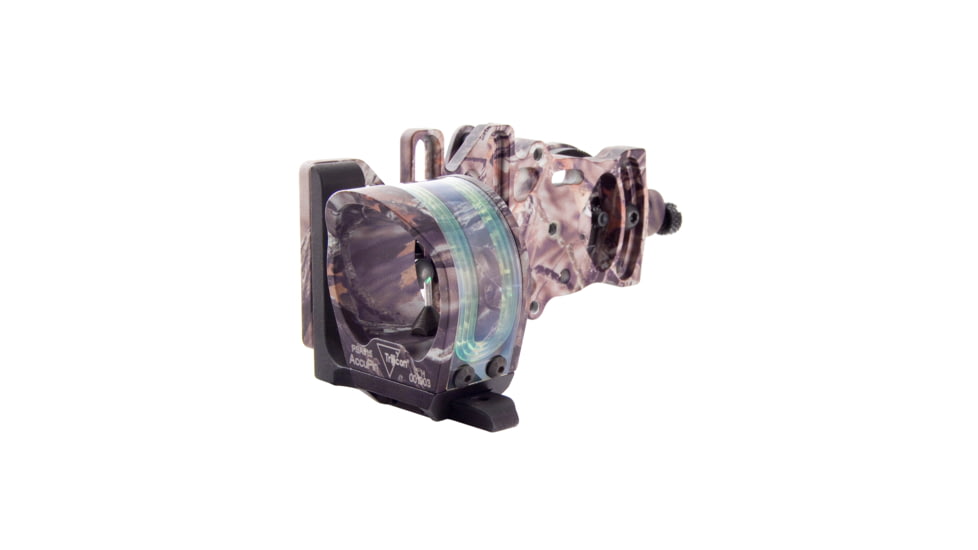 Factory DEMO Trijicon AccuPin Bow Sight Green w Dovetail Base AccuDial Mt RH Lost BW50G LS