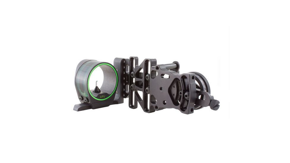Trijicon AccuPin Bow Sight Green with AccuDial Mount Right Handed