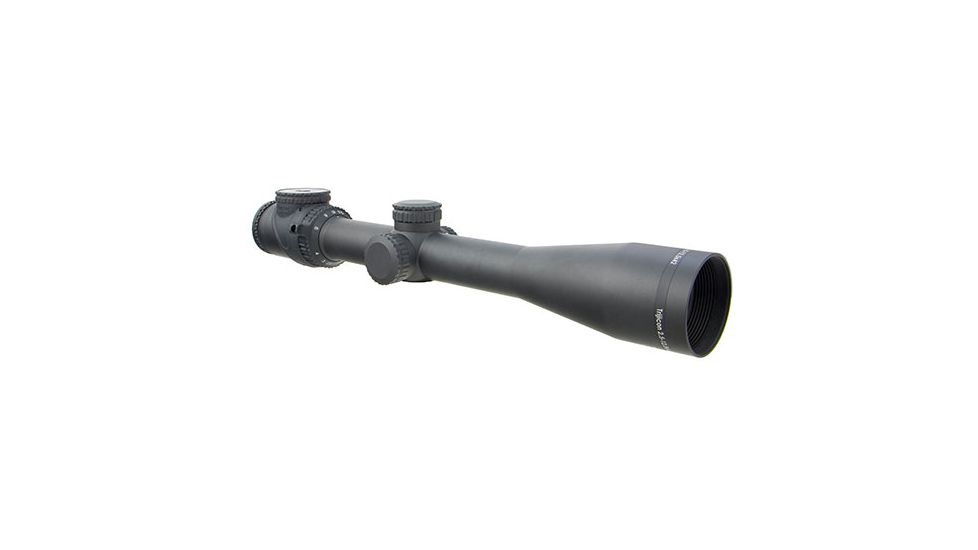 Trijicon AccuPoint TR-26 2.5-12.5x42mm Rifle Scope, 30 mm Tube, Second Focal Plane, Black, Red BAC Triangle Post Reticle, MOA Adjustment, 200105