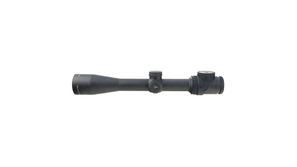 Trijicon AccuPoint TR-26 2.5-12.5x42mm Rifle Scope, 30 mm Tube, Second Focal Plane, Black, Red BAC Triangle Post Reticle, MOA Adjustment, 200105