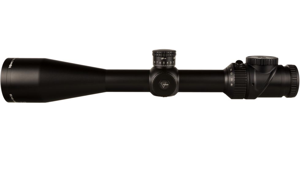 Trijicon AccuPoint TR-34 3-18x50mm Rifle Scope, 30 mm Tube, Second Focal Plane, Black, Green MOA Ranging Reticle w/ Dot, MOA Adjustment, 200158