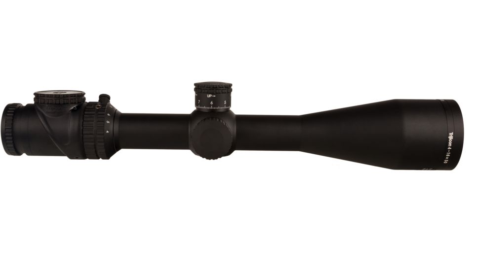 Trijicon AccuPoint TR-31 4-16x50mm Rifle Scope, 30 mm Tube, Second Focal Plane, Black, Green MRAD Ranging Reticle w/ Dot, Mil Rad Adjustment, 200148
