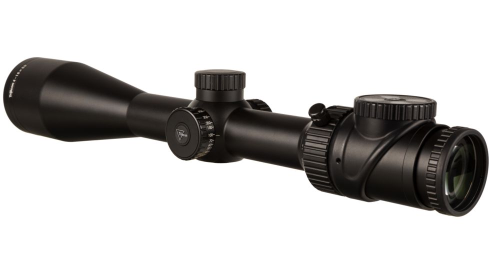 Trijicon AccuPoint TR-31 4-16x50mm Rifle Scope, 30 mm Tube, Second Focal Plane, Black, Green Standard Duplex Crosshair w/ Dot Reticle, MOA Adjustment, 200146