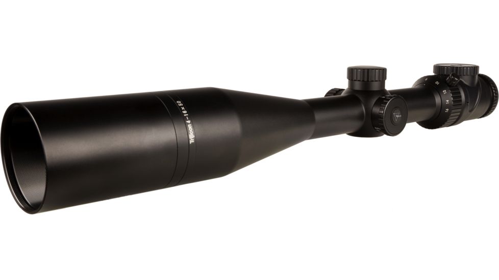 Trijicon AccuPoint TR-31 4-16x50mm Rifle Scope, 30 mm Tube, Second Focal Plane, Black, Green Standard Duplex Crosshair w/ Dot Reticle, MOA Adjustment, 200146