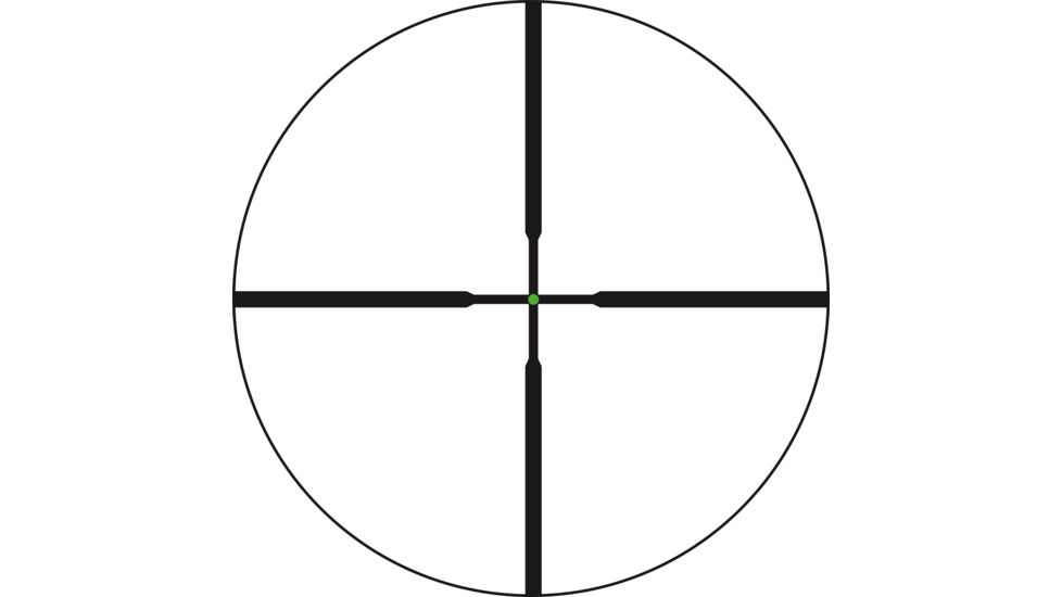 Trijicon AccuPoint TR-31 4-16x50mm Rifle Scope, 30 mm Tube, Second Focal Plane, Black, Green Standard Duplex Crosshair w/ Dot Reticle, MOA Adjustment, 200146