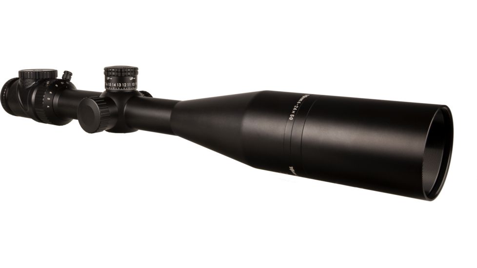 Trijicon AccuPoint TR-32 4-24x50mm Rifle Scope, 30 mm Tube, Second Focal Plane, Black, Green MOA Ranging Reticle w/ Dot, MOA Adjustment, 200157