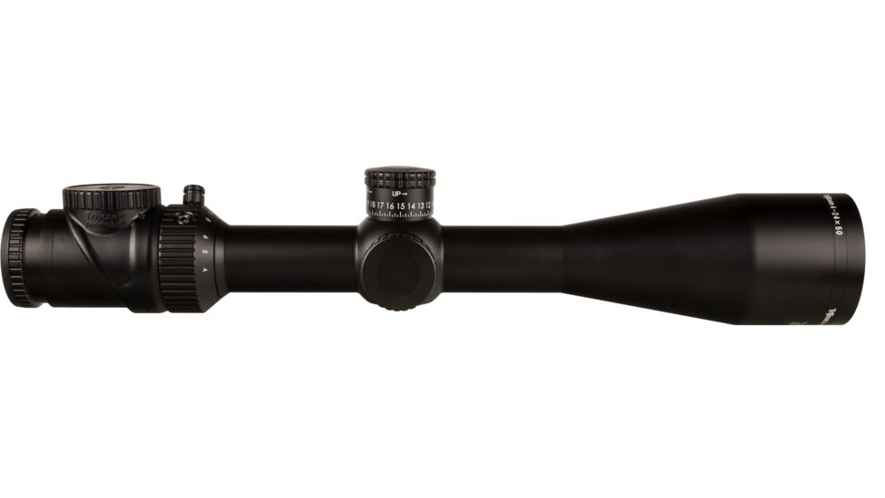 Trijicon AccuPoint TR-32 4-24x50mm Rifle Scope, 30 mm Tube, Second Focal Plane, Black, Green MOA Ranging Reticle w/ Dot, MOA Adjustment, 200157