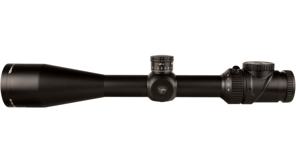 Trijicon AccuPoint TR-34 3-18x50mm Rifle Scope, 30 mm Tube, Second Focal Plane, Black, Green Standard Duplex Crosshair w/ Dot Reticle, MOA Adjustment, 200166