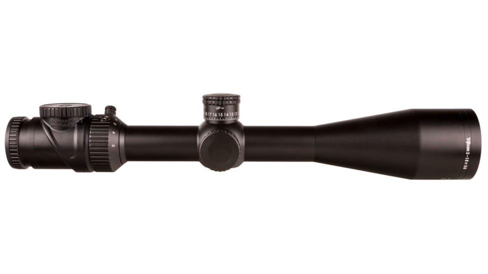Trijicon AccuPoint TR-34 3-18x50mm Rifle Scope, 30 mm Tube, Second Focal Plane, Black, Green Standard Duplex Crosshair w/ Dot Reticle, MOA Adjustment, 200166