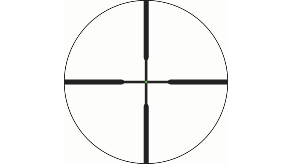 Trijicon AccuPoint TR-32 4-24x50mm Rifle Scope, 30 mm Tube, Second Focal Plane, Black, Green Standard Duplex Crosshair w/ Dot Reticle, MOA Adjustment, 200162