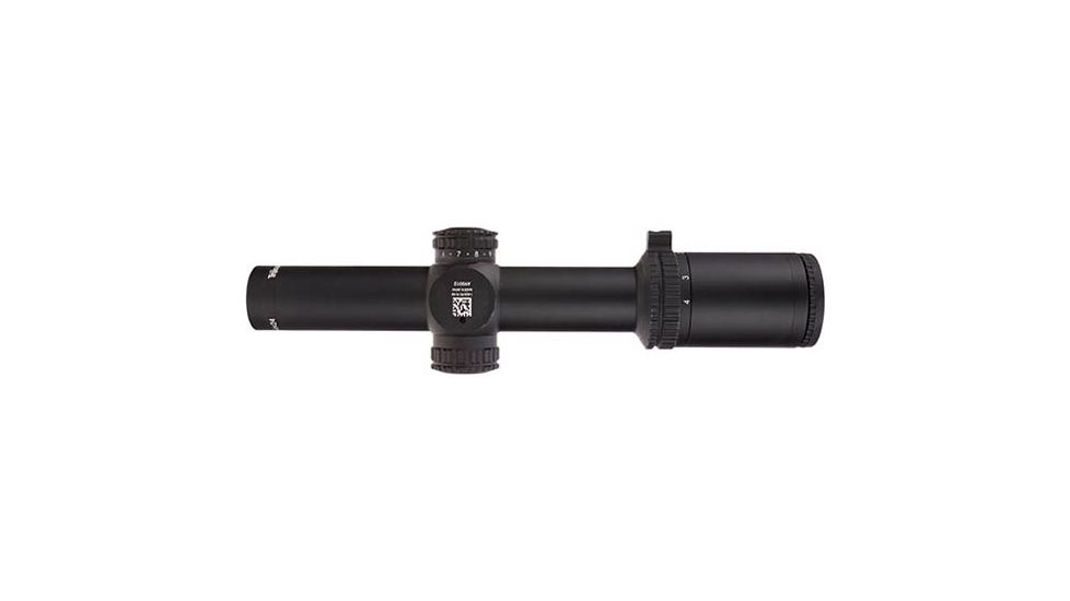 OPEN BOX, DEALER DEMO, Trijicon AccuPower RS-24 1-4x24mm Rifle Scope, 30 mm Tube, Second Focal Plane, Black, Green MOA-Dot Crosshair w/ Dot Reticle, MOA Adjustment, 1900001-DMO
