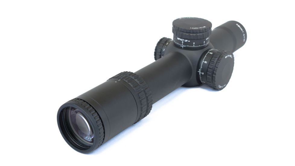 Trijicon AccuPower 1-8x28 Rifle Scope MIL Segmented-Circle Crosshair w/ Red LED, 34mm Tube, Black, 1900028