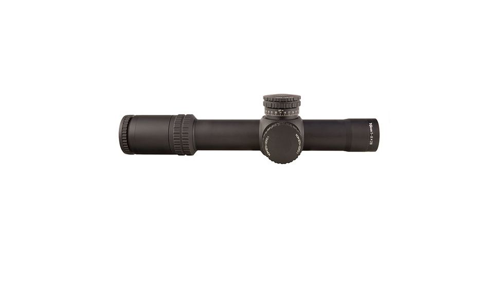 Trijicon AccuPower 1-8x28 Rifle Scope MOA Segmented-Circle Crosshair w/ Green LED, 34mm Tube, Black, 1900027