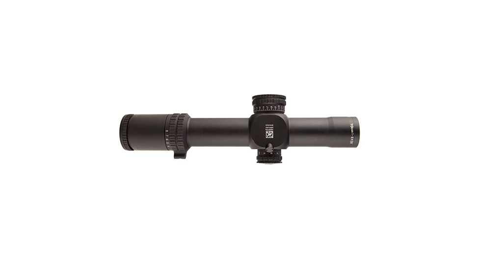 Trijicon AccuPower 1-8x28 Rifle Scope MOA Segmented-Circle Crosshair w/ Green LED, 34mm Tube, Black, 1900027