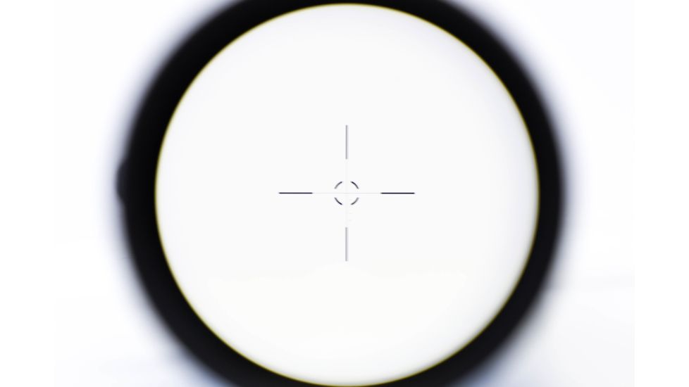 Trijicon AccuPower 1-8x28 Rifle Scope MOA Segmented-Circle Crosshair w/ Red LED, 34mm Tube, Black, 1900026