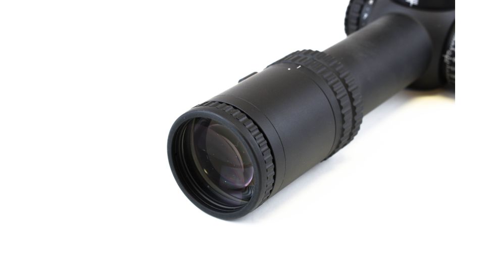 Trijicon AccuPower 1-8x28 Rifle Scope MOA Segmented-Circle Crosshair w/ Red LED, 34mm Tube, Black, 1900026