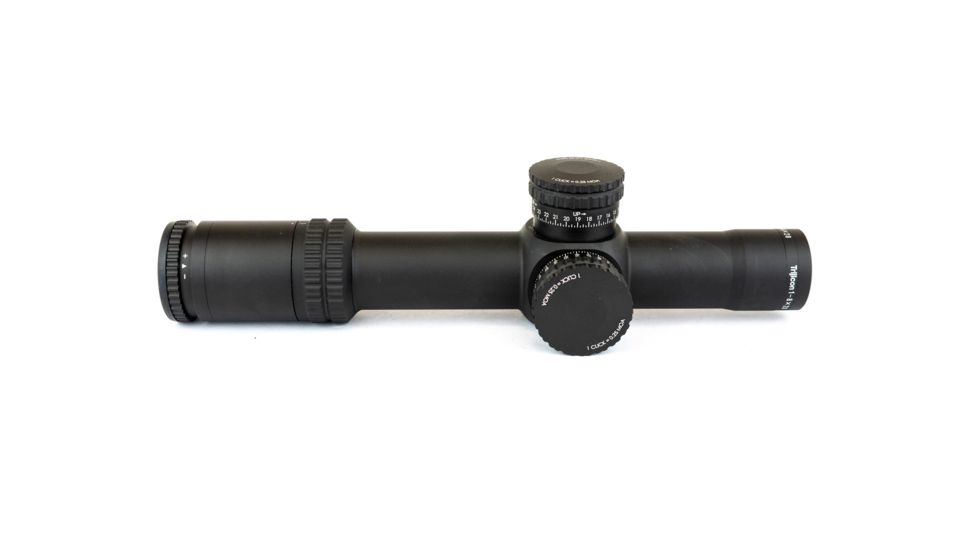 Trijicon AccuPower 1-8x28 Rifle Scope MOA Segmented-Circle Crosshair w/ Red LED, 34mm Tube, Black, 1900026