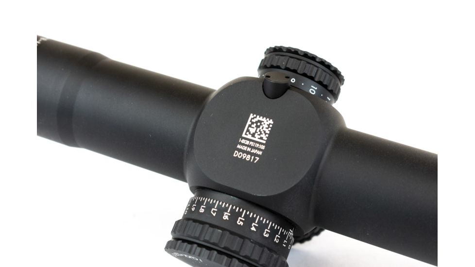 Trijicon AccuPower 1-8x28 Rifle Scope MOA Segmented-Circle Crosshair w/ Red LED, 34mm Tube, Black, 1900026