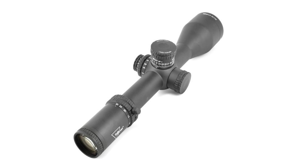 DEMO, Trijicon AccuPower RS-30 4.5-30x56mm Rifle Scope, 34 mm Tube, First Focal Plane, Black, Green/Red MOA Crosshair Reticle, MOA Adjustment, RS30-C-1900032-DEMO