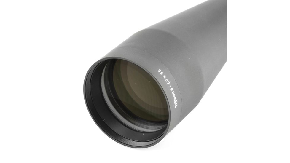 Trijicon AccuPower RS-50 5-50x56mm Rifle Scope, 34 mm Tube, Second Focal Plane, Black, Green/Red MOA Crosshair Reticle, MOA Adjustment, RS50-C-1900030