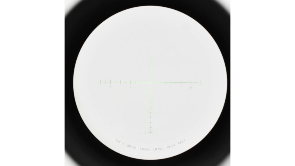 Trijicon AccuPower RS-50 5-50x56mm Rifle Scope, 34 mm Tube, Second Focal Plane, Black, Green/Red MOA Crosshair Reticle, MOA Adjustment, RS50-C-1900030