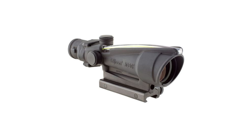 Trijicon ACOG 3.5x35 Dual Ill Rifle Scope w/Mount, Amber Crosshair .223 Ballistic Reticle