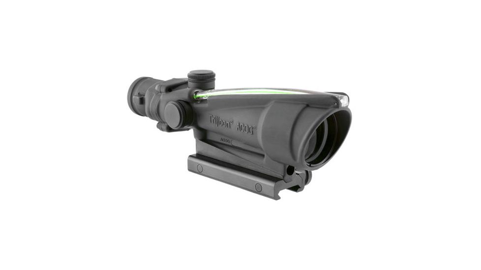 Trijicon ACOG 3.5x35 Dual Ill Rifle Scope w/Mount, Green Crosshair .223 Ballistic Reticle