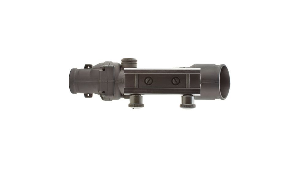 Trijicon ACOG TA11 3.5x35mm Rifle Scope, Black, Red Chevron 5.56x45mm M193 / 55 Grain Reticle, MOA Adjustment, 100291