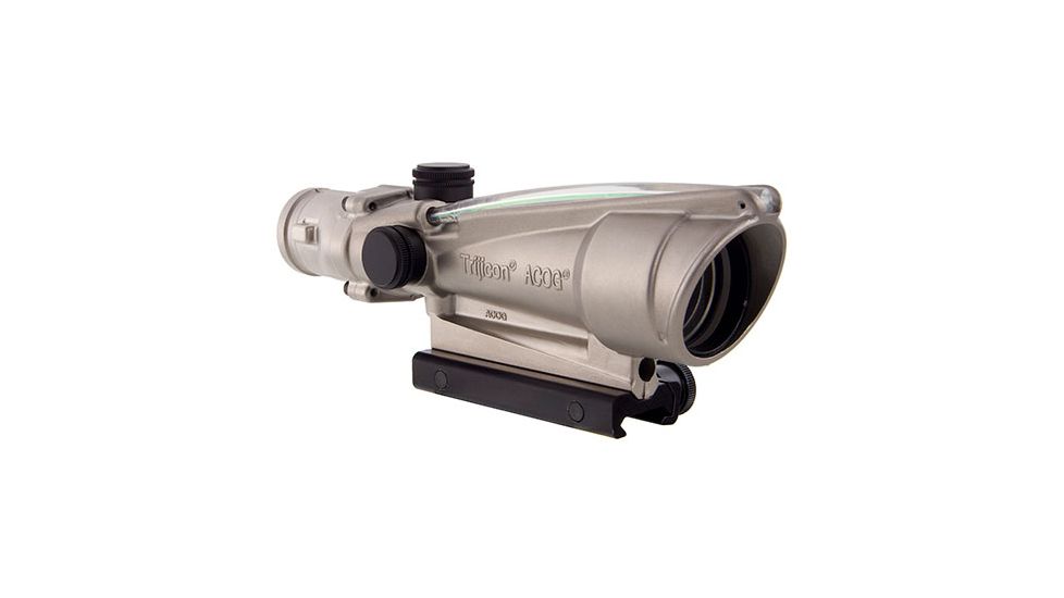 Trijicon ACOG 3.5x35 Nickel Boron Dual Illum. Green Chevron .223 Ballistic Reticle w/ TA51 Mount TA11-C-100201