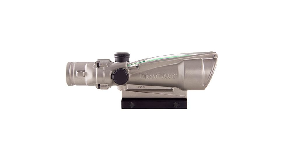 Trijicon ACOG 3.5x35 Nickel Boron Dual Illum. Green Chevron .223 Ballistic Reticle w/ TA51 Mount TA11-C-100201