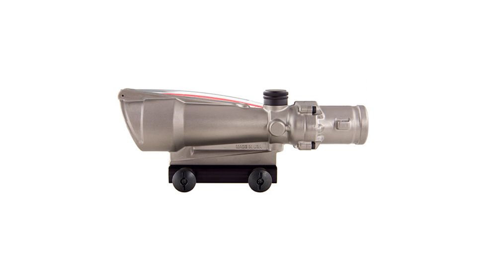 Trijicon ACOG 3.5x35 Nickel Boron Dual Illum. Red Chevron .223 Ballistic Reticle w/ TA51 Mount TA11-C-100200