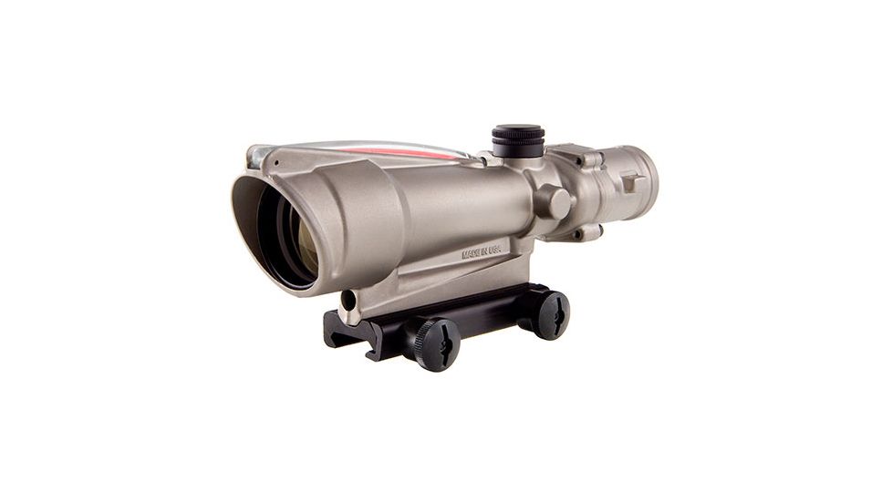 Trijicon ACOG 3.5x35 Nickel Boron Dual Illum. Red Horseshoe Dot .223 Ballistic Reticle w/ TA51 Mount TA11-D-100202