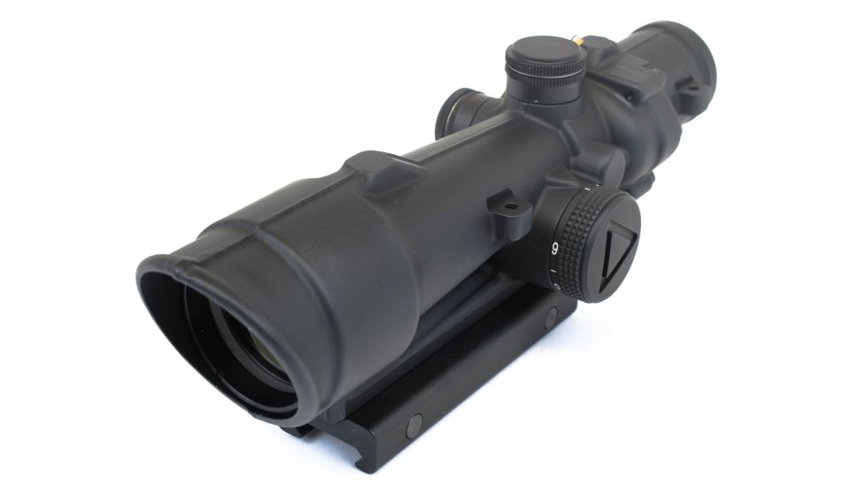 Trijicon ACOG 3.5x35 Red LED Illuminated Rifle Scope .223 Horseshoe/Dot Reticle w/ TA51 Mount, Black, 100493