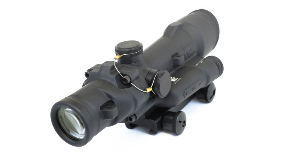 Trijicon ACOG 3.5x35 Red LED Illuminated Rifle Scope .223 Horseshoe/Dot Reticle w/ TA51 Mount, Black, 100493