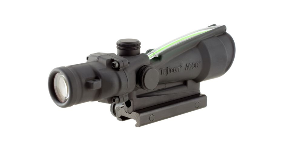 Trijicon ACOG 3.5x35 Dual Ill Rifle Scope w/Mount, Green Crosshair .223 Ballistic Reticle
