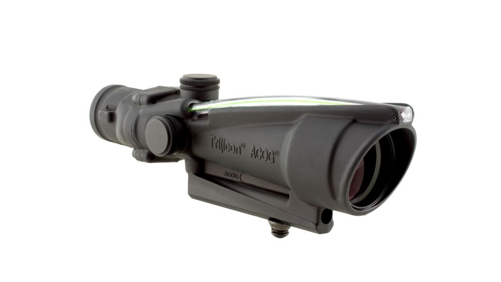 Trijicon ACOG 3.5x35 Dual Ill Rifle Scope w/Mount, Green Donut .223 Ballistic Reticle