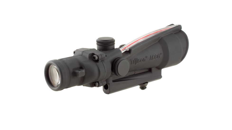 Trijicon ACOG 3.5x35 Dual Ill Rifle Scope w/Mount, Red Donut BAC Reticle