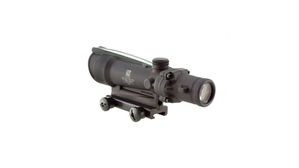 Trijicon ACOG 3.5x35 Rifle Scope, Dual Illuminated Green Chevron .223 Ballistic Reticle w/ TA51 Mount