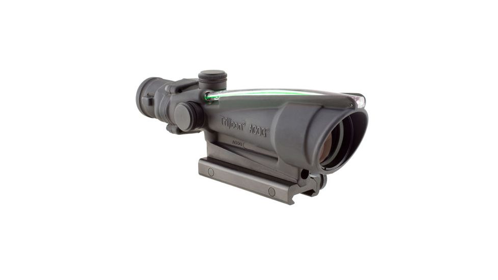 Trijicon ACOG 3.5x35 Rifle Scope, Dual Illuminated Green Chevron .223 Ballistic Reticle w/ TA51 Mount