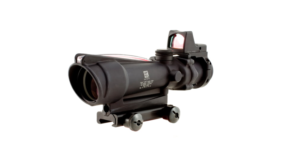 Factory Demo Trijicon ACOG 3.5x35 Scope, Dual Illuminated Red Crosshair .223 Ballistic Reticle, 4.0 MOA RMR Sight, TA51 Mount with FREE Gerber Suspension Multi-Plier 1471