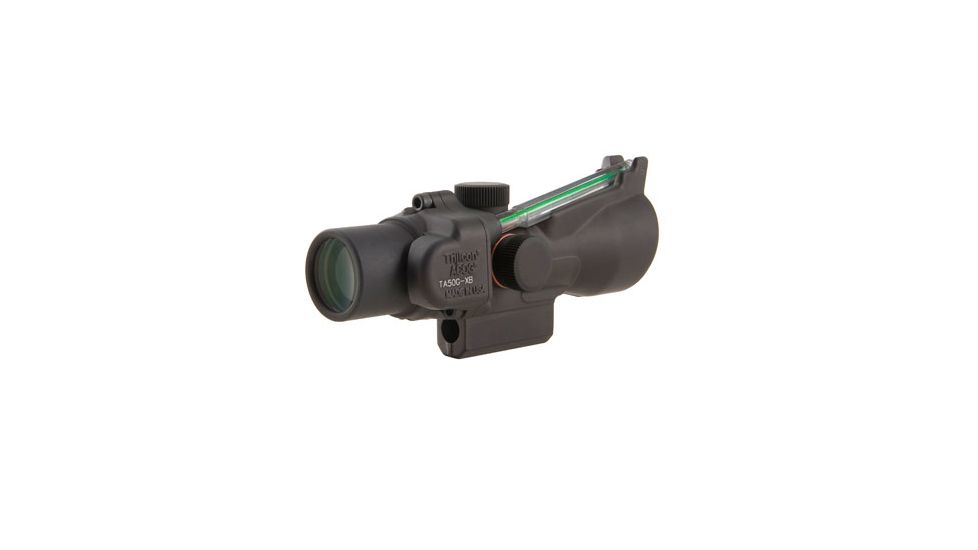 Trijicon ACOG 3x24 Crossbow Scope w/ Green Chevron Reticle, 400-440FPS TA50G-XB3