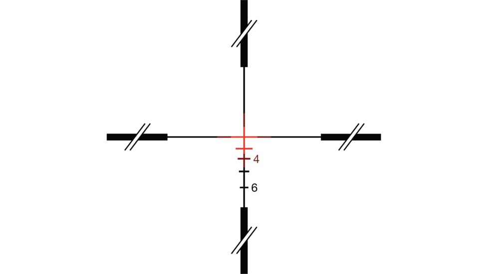 Trijicon ACOG 3x30 Compact Rifle Scope, Red Crosshair .223 REM Reticle w/ TA60 Mount TA33R-11