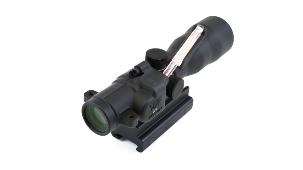 Trijicon ACOG 3x30 Compact Rifle Scope, Red Crosshair .223 REM Reticle w/ TA60 Mount TA33R-11