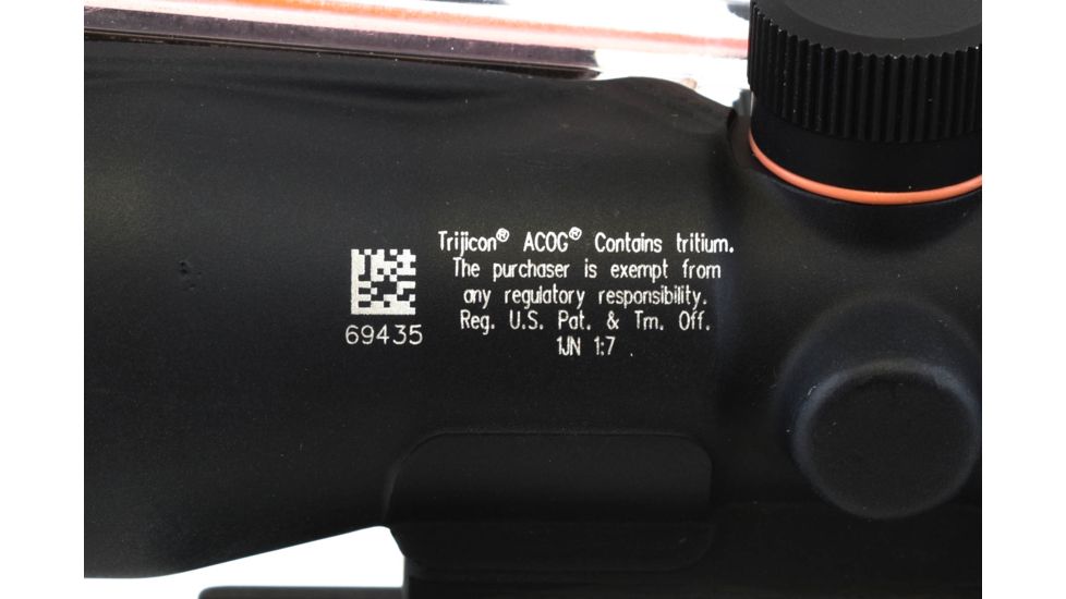 Trijicon ACOG 3x30 Compact Rifle Scope, Red Crosshair .223 REM Reticle w/ TA60 Mount TA33R-11